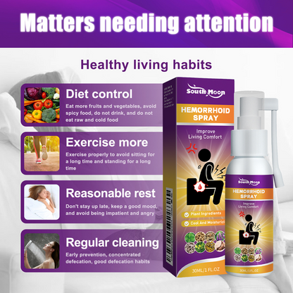 Herbal Hemorrhoid Relief Spray
