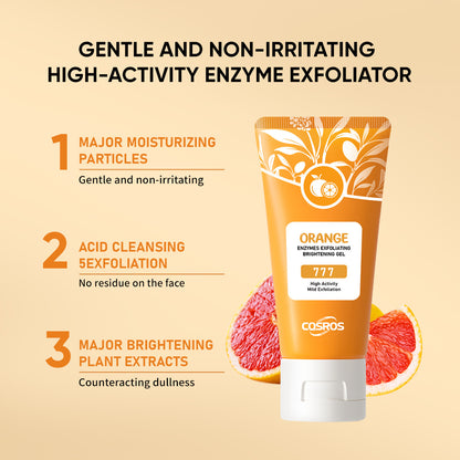 Orange Exfoliating Whitening Gel for Skin Care